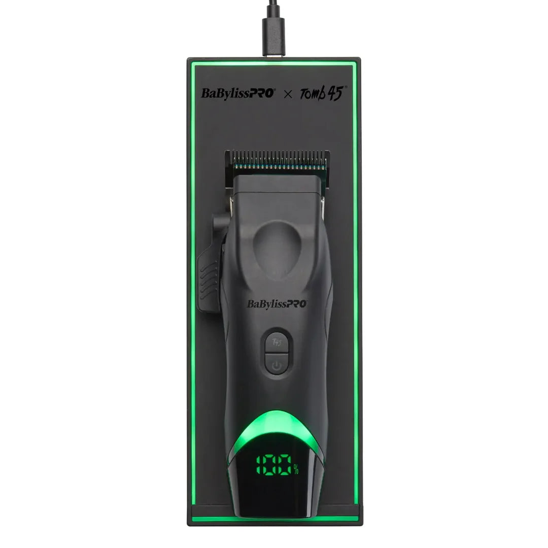 BaBylissPRO®
Tomb45®
Clipper with Wireless Charging