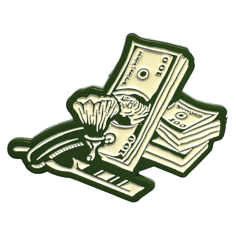 Cream Barber Pin