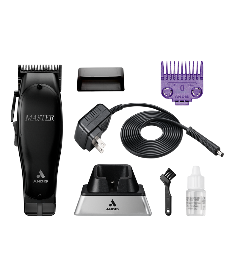 Black Label Andis Master. Special Edition Cordless Clipper
