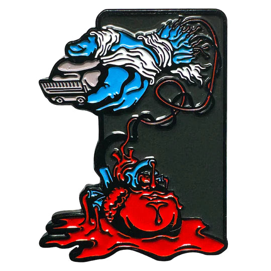 Heart And Dedication II Barber Pin