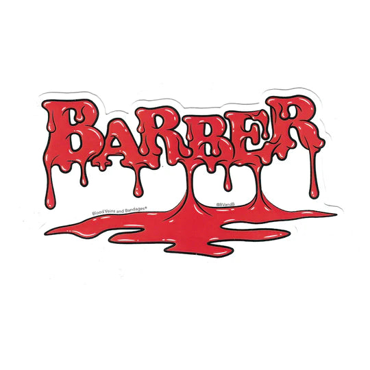 Bloody Barber Sticker