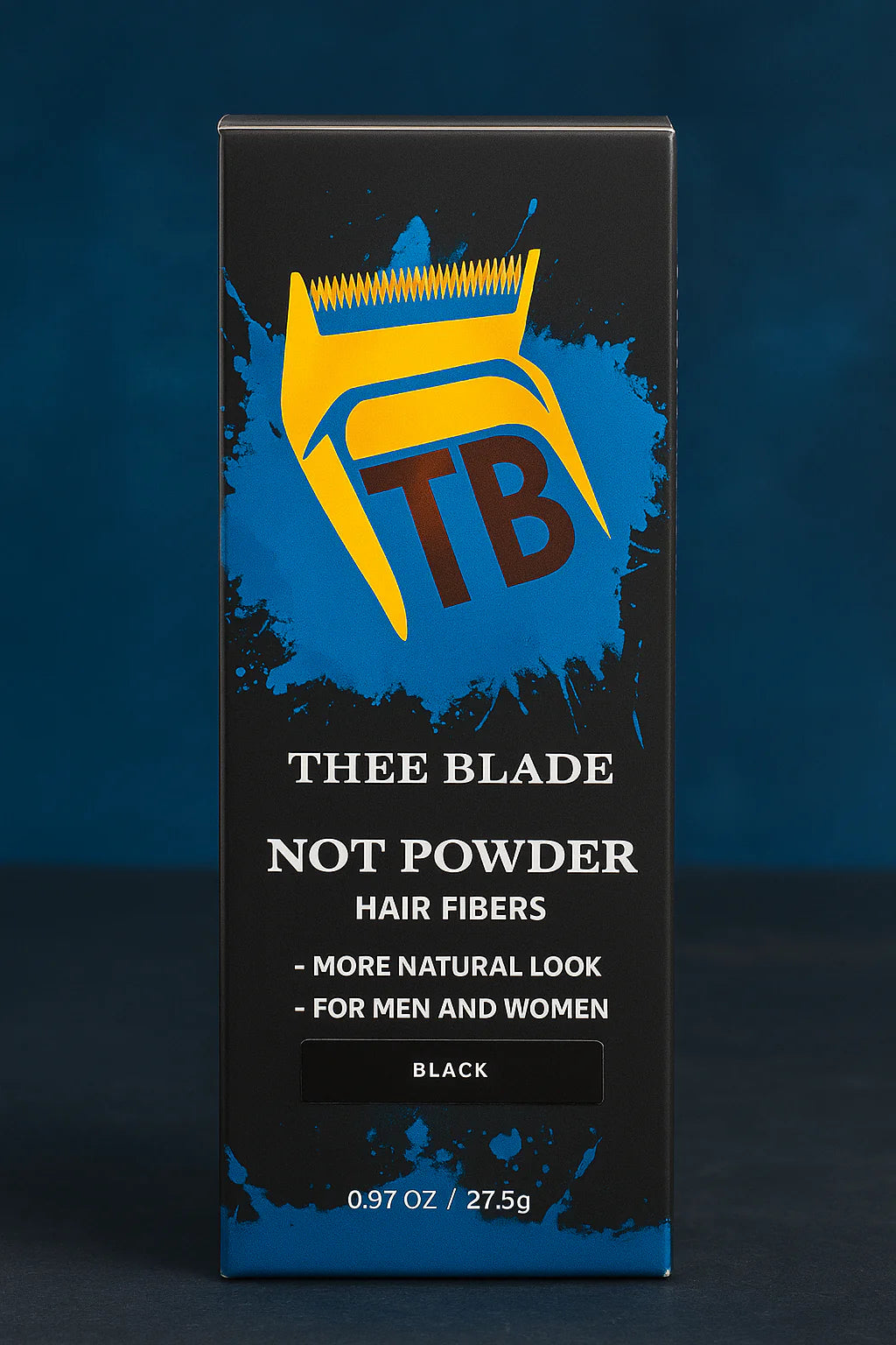 Thee Blade “Not Powder” Hair Fibers – Black