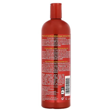 Creme Of Nature Certified Natural Argan Oil From Morocco, Sulfate Free Moisture & Shine Shampoo, 20 fl oz (591 ml)