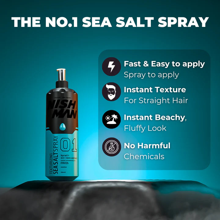 Nish Man Sea Salt Spray