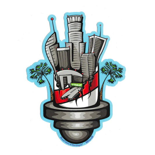 LA City Barber Sticker