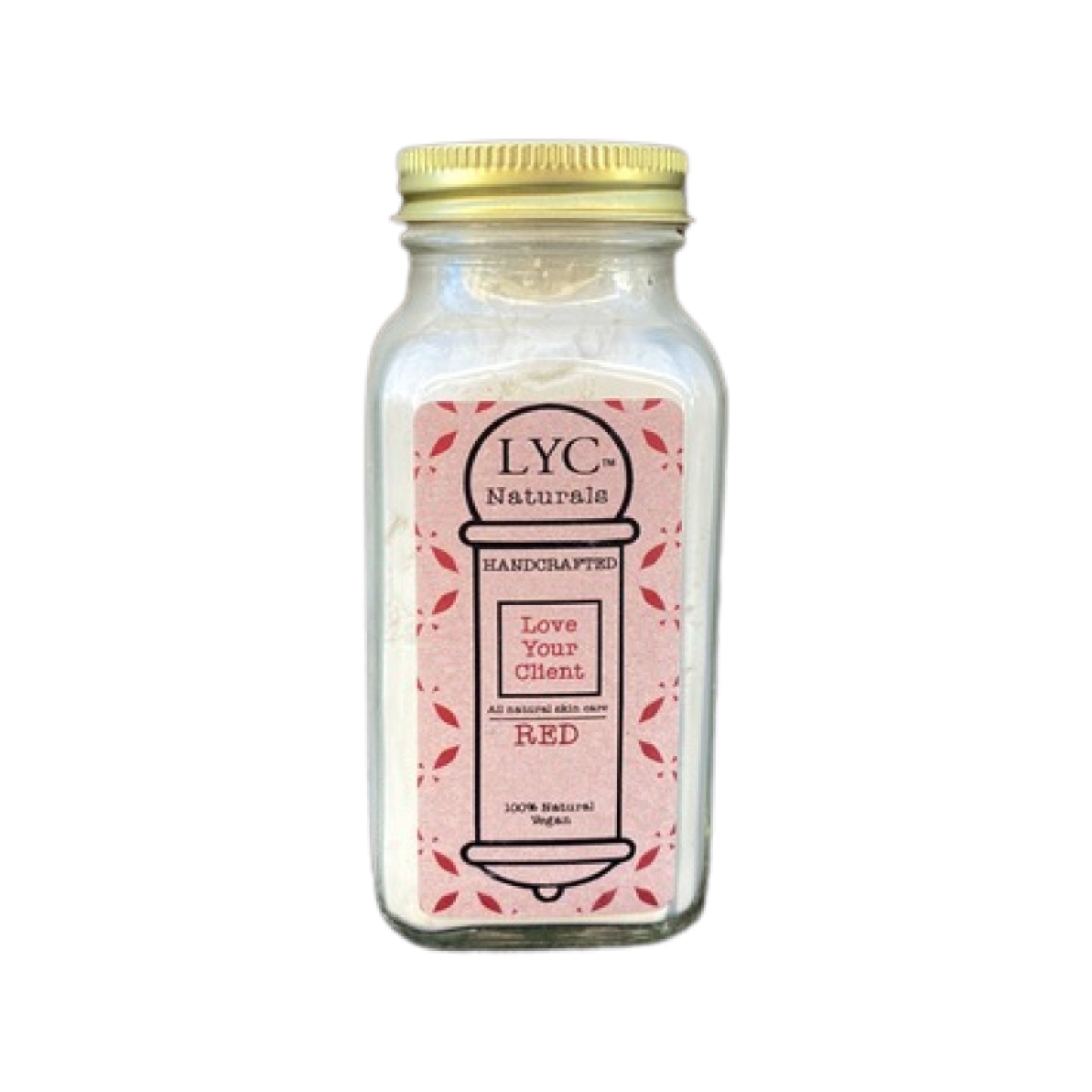 LYC All Natural Skin Care Powder “RED”