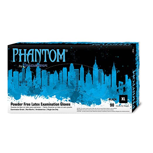Phantom Latex Gloves 100 CT by Weight